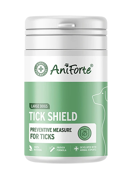 AniForte® Cápsulas antigarrapatas para perros grandes 60 piezas
