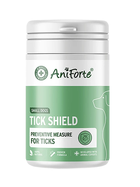AniForte® Cápsulas antigarrapatas para perros pequeños 60 piezas