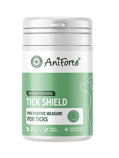 AniForte® Cápsulas antigarrapatas para perros medianos 60 piezas