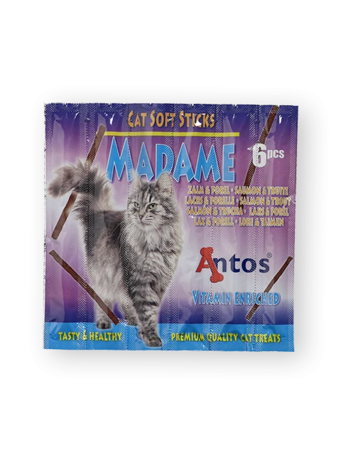Cat Soft Sticks Madame Salmón&Trucha 6 piezas
