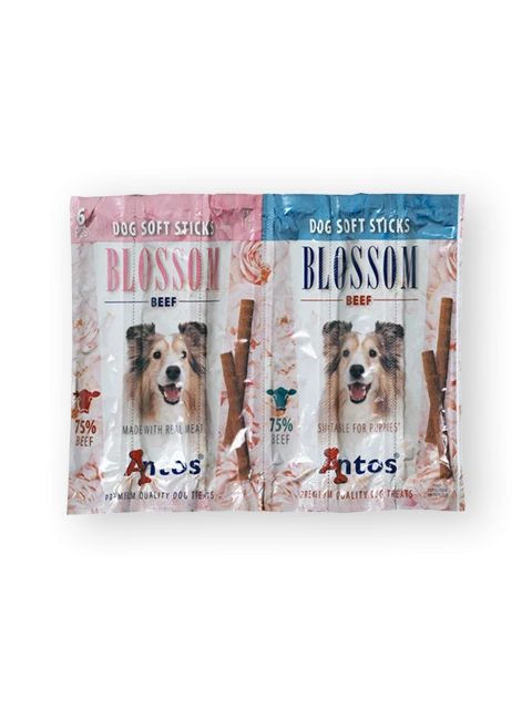 Dog Soft Sticks Blossom Buey 6 piezas