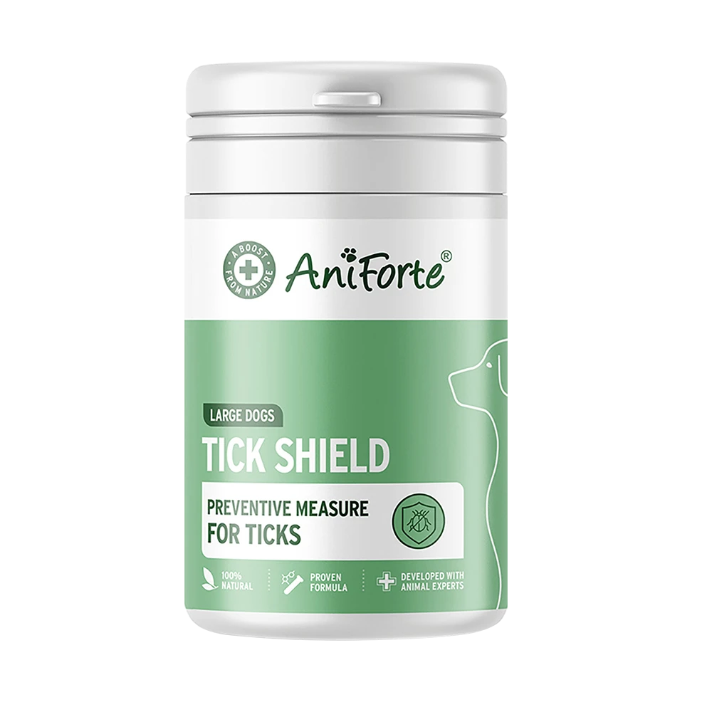AniForte® Cápsulas antigarrapatas para perros grandes 60 piezas
