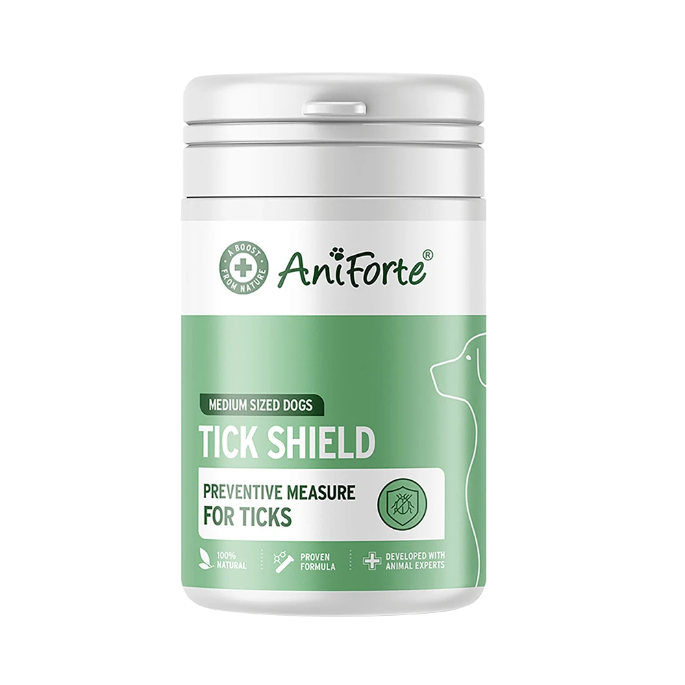 AniForte® Cápsulas antigarrapatas para perros medianos 60 piezas