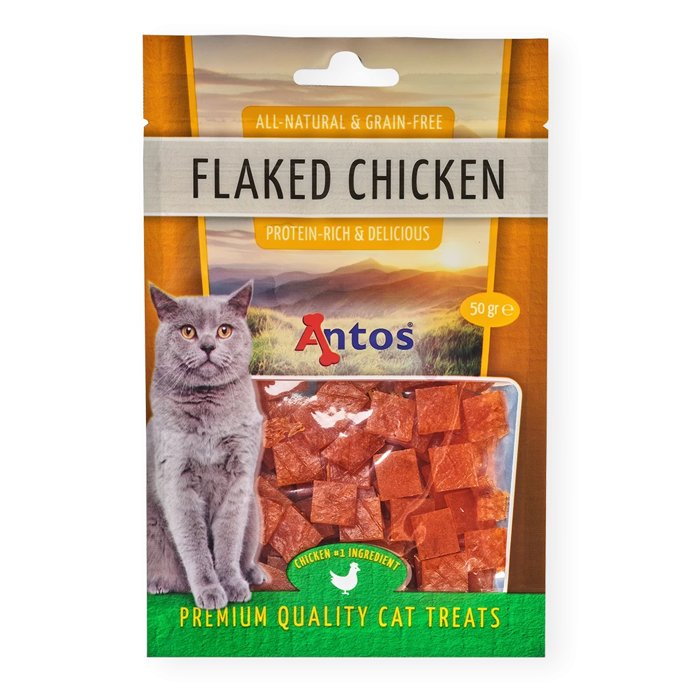 Cat Treats Flaked Pollo 50 gr