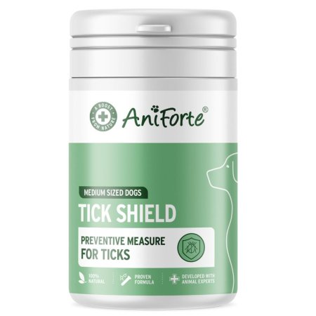 AniForte® Cápsulas antigarrapatas para perros medianos 60 piezas