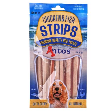 Chicken&Fish Strips 100 gr